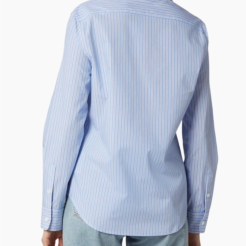 Equipment Brett Striped Shirt M NWT - Picture 6 of 9